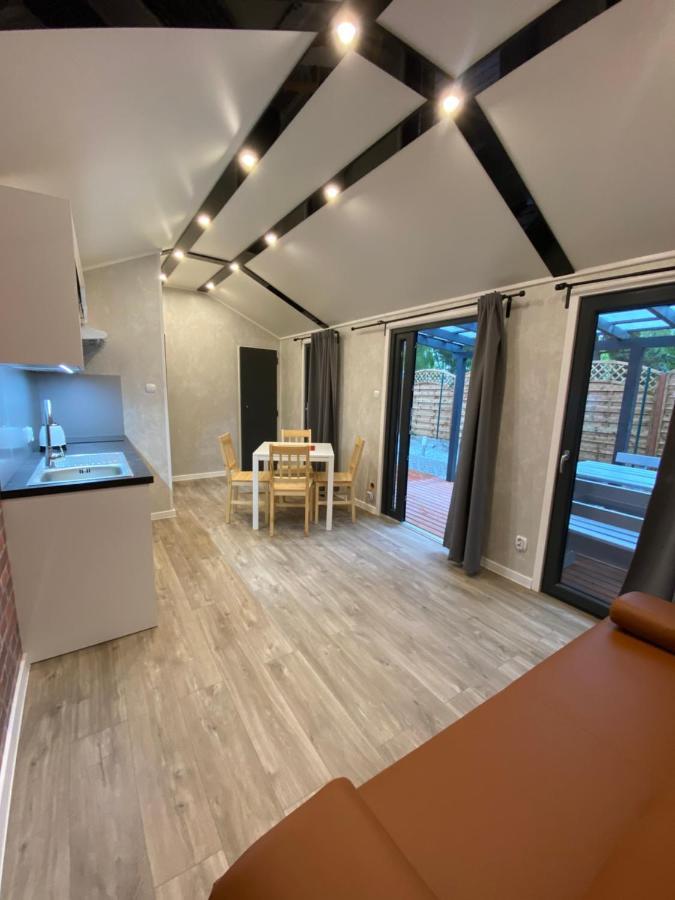 Domy Nad Morzem - Chata Pirata- Tiny House Dziwnów Kültér fotó