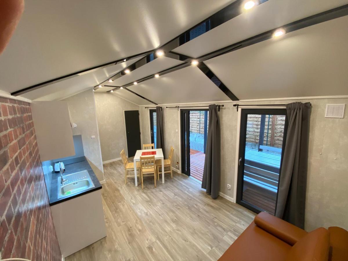 Domy Nad Morzem - Chata Pirata- Tiny House Dziwnów Kültér fotó