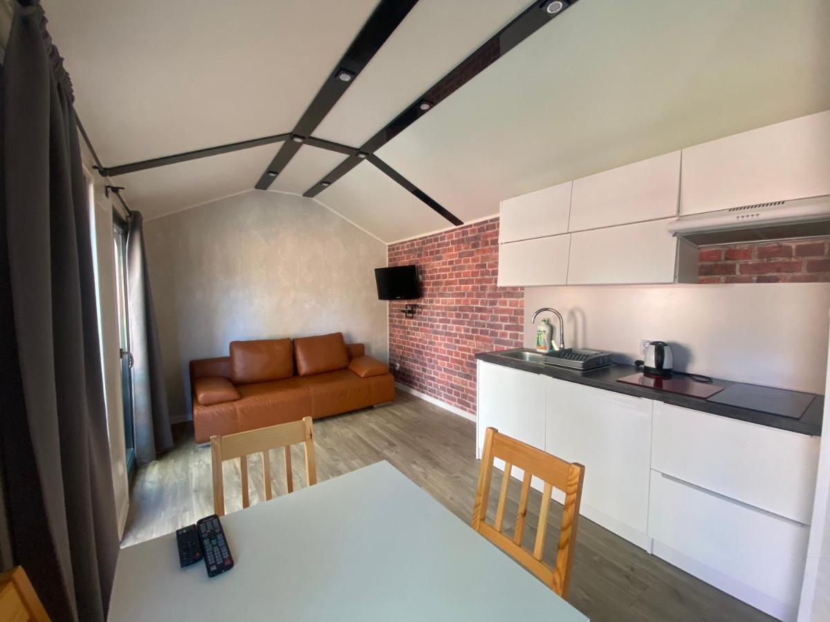 Domy Nad Morzem - Chata Pirata- Tiny House Dziwnów Kültér fotó